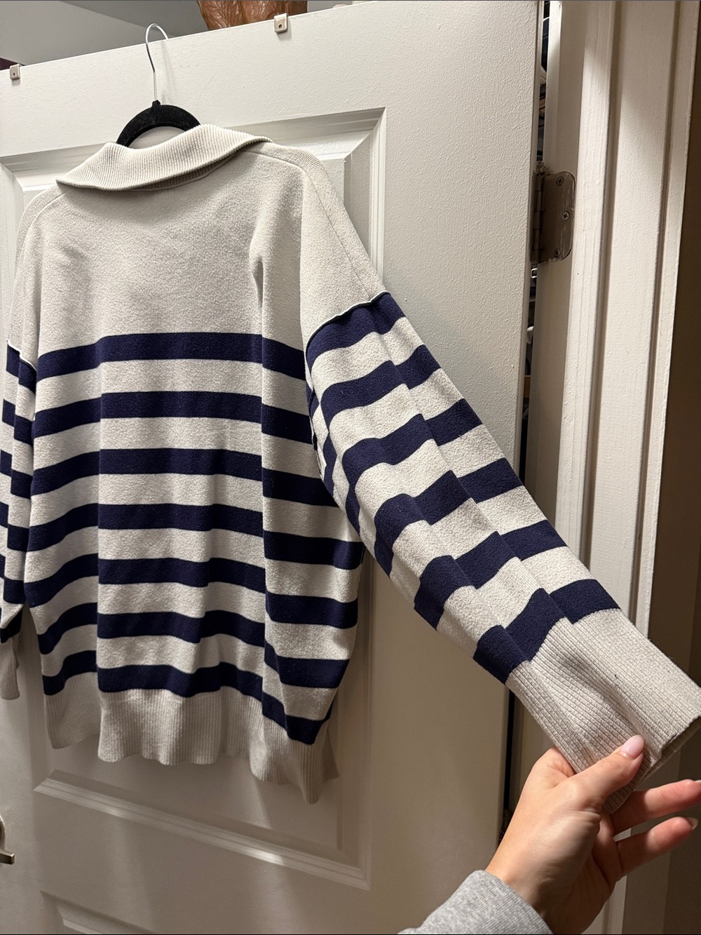 Free People | Coastal Striped Pullover - Picture 6 of 6